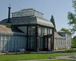 There is also the greenhouse, old castle, and pagoda. Also, there is a thick forest inside the garden.